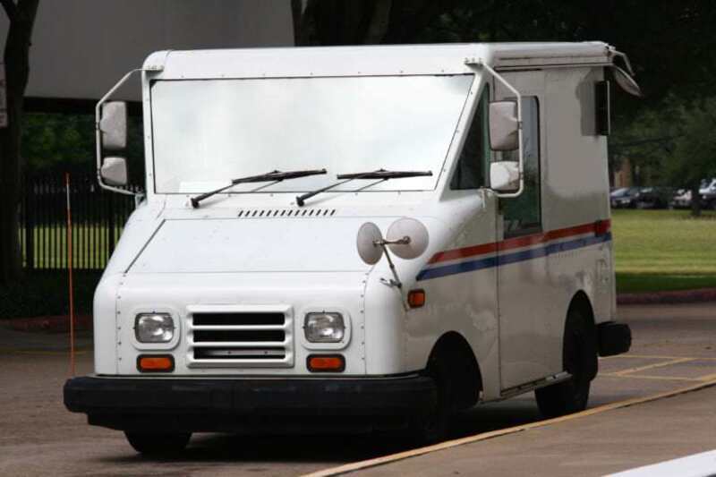 USPS delivery truck