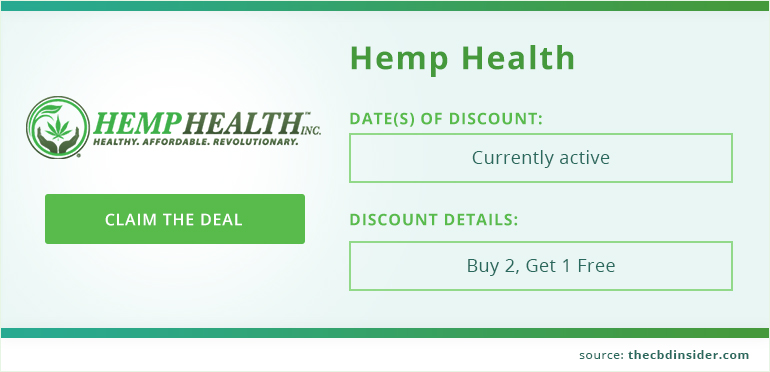 hemp health 4th of july deal