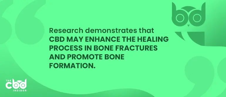 cbd helps bone fractures