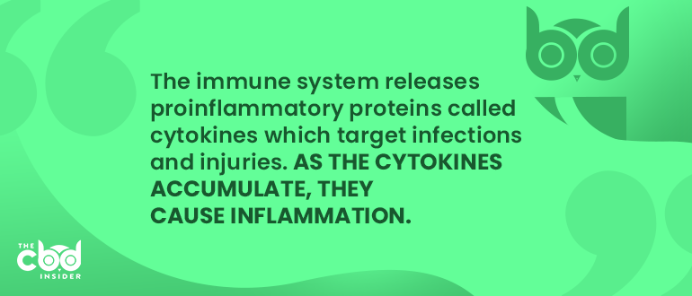 cytokines target infections and injuries