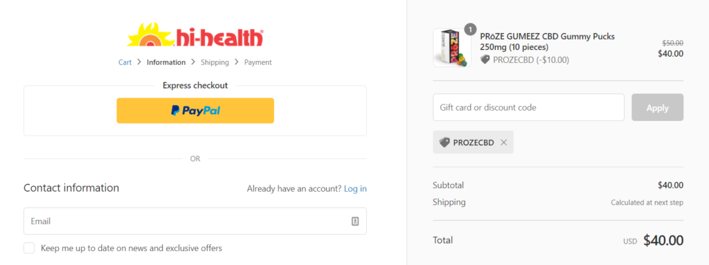 20% PRoZE Coupon Code [Verified Today] - The CBD Insider