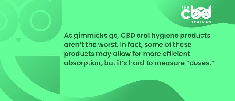 oral hygiene products