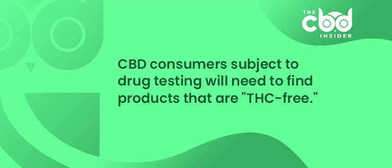 cbd and drug testing