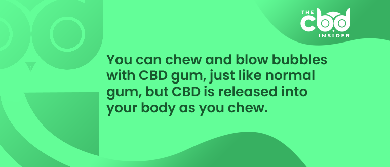 what is cbd gum