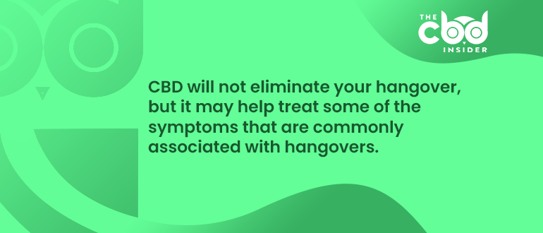 cbd for hangover