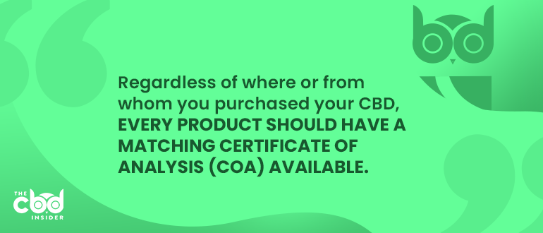 how to identify high quality cbd products