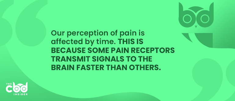 Perception of pain