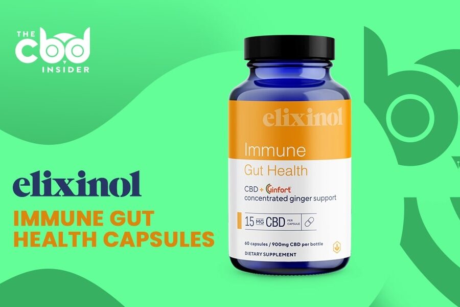 Elixinol Immune Gut Health Capsules